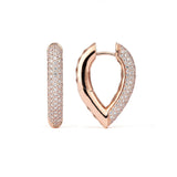 DROP LINK EARRINGS MEDIUM