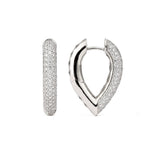DROP LINK EARRINGS MEDIUM