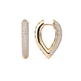 DROP LINK EARRINGS MEDIUM