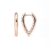 DROP LINK EARRINGS SMALL