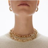 DROP LINK NECKLACE