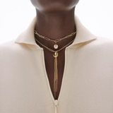 THE LEGACY KNOT NECKLACE WITH CHAINS