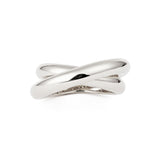ANILLO ORO LISO BUCLE INFINITO MEDIANO