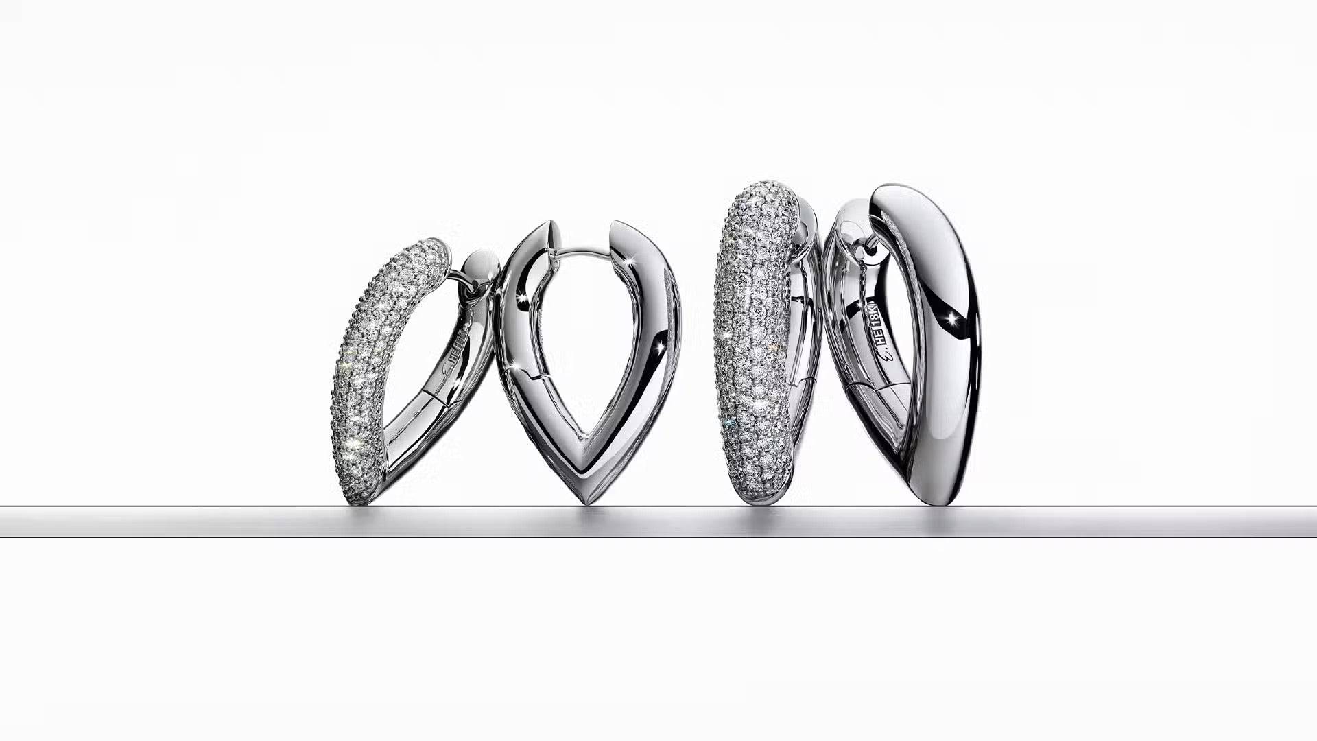 Earrings - White Gold