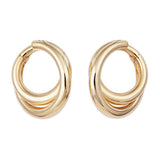 INFINITY LOOP EARRINGS BIG