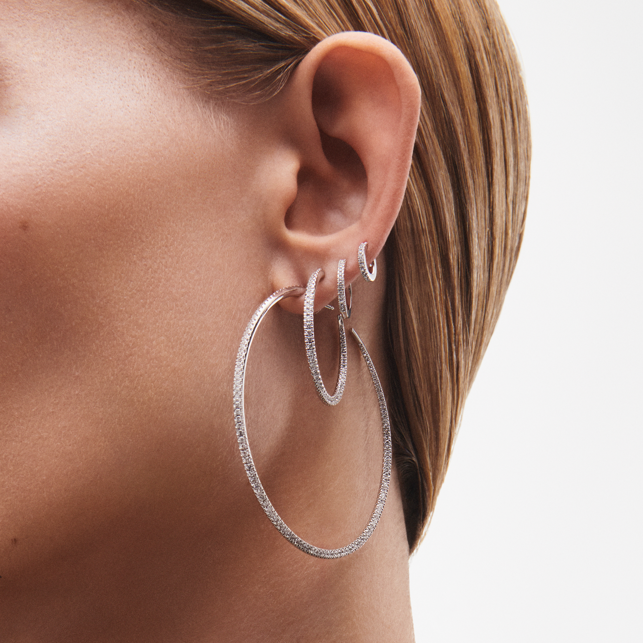 Twisted Creoles Earrings