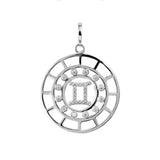 CHARM ZODIAC PENDANT - GEMINI