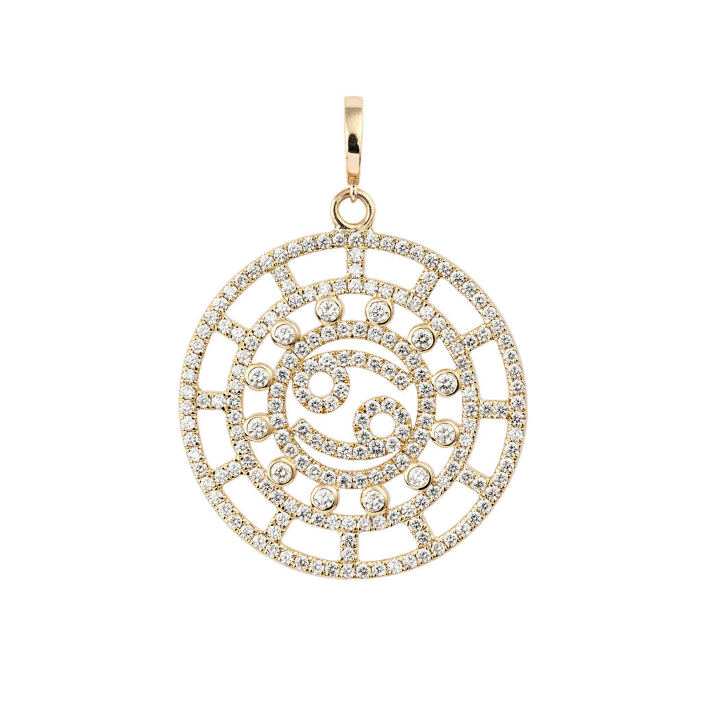 CHARM ZODIAC PENDANT - CANCER