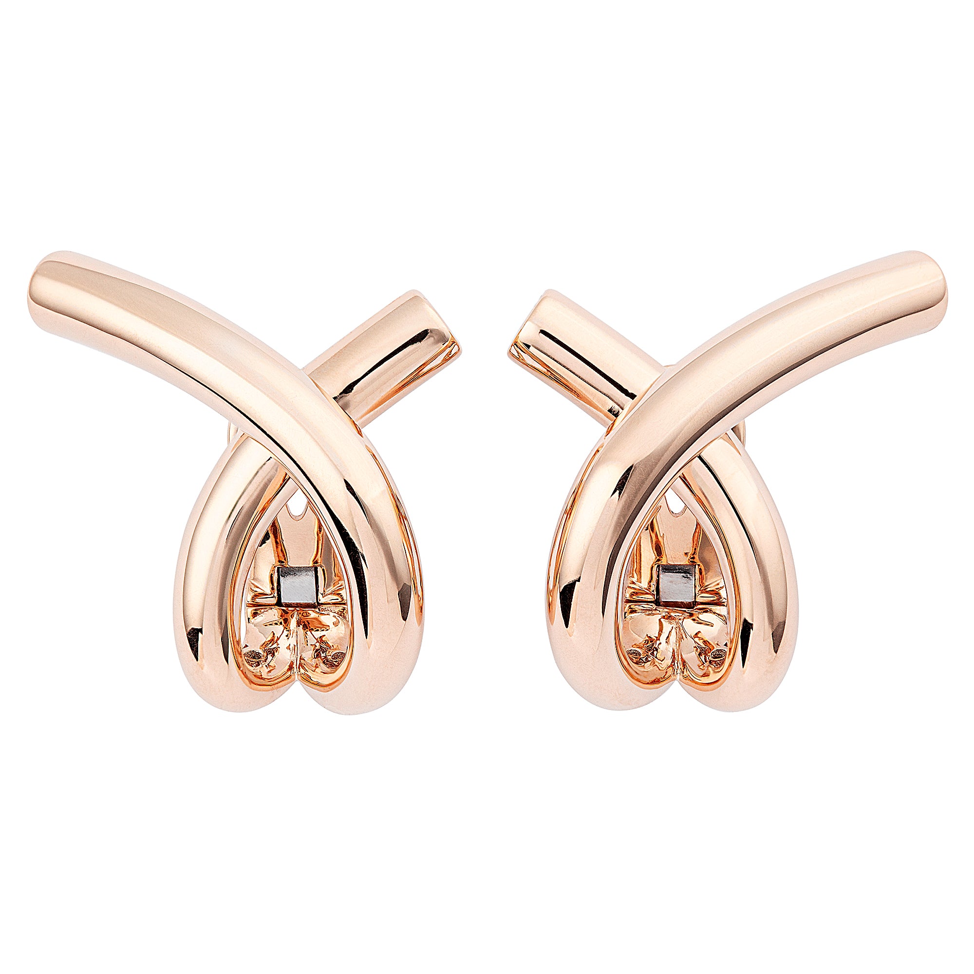 PENDIENTES CON BUCLE CRUZADO
