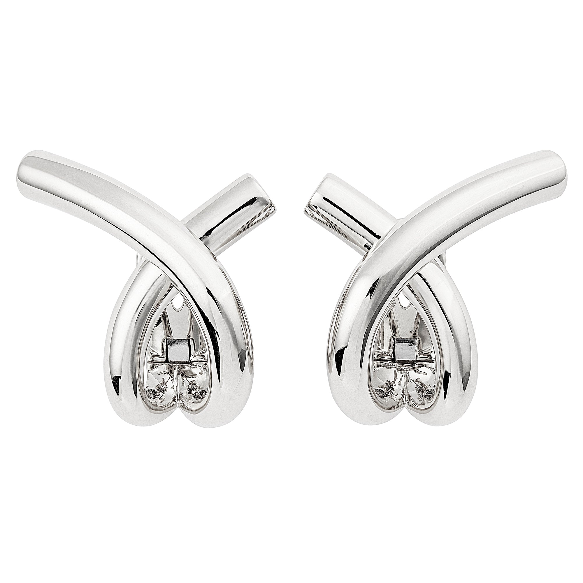 PENDIENTES CON BUCLE CRUZADO