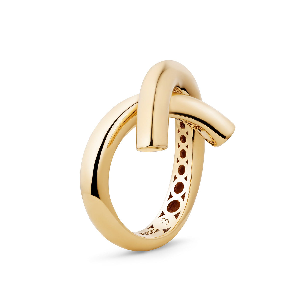 Cross Loop Ring Medium | 18K Gold Ring | Engelbert 1920 US