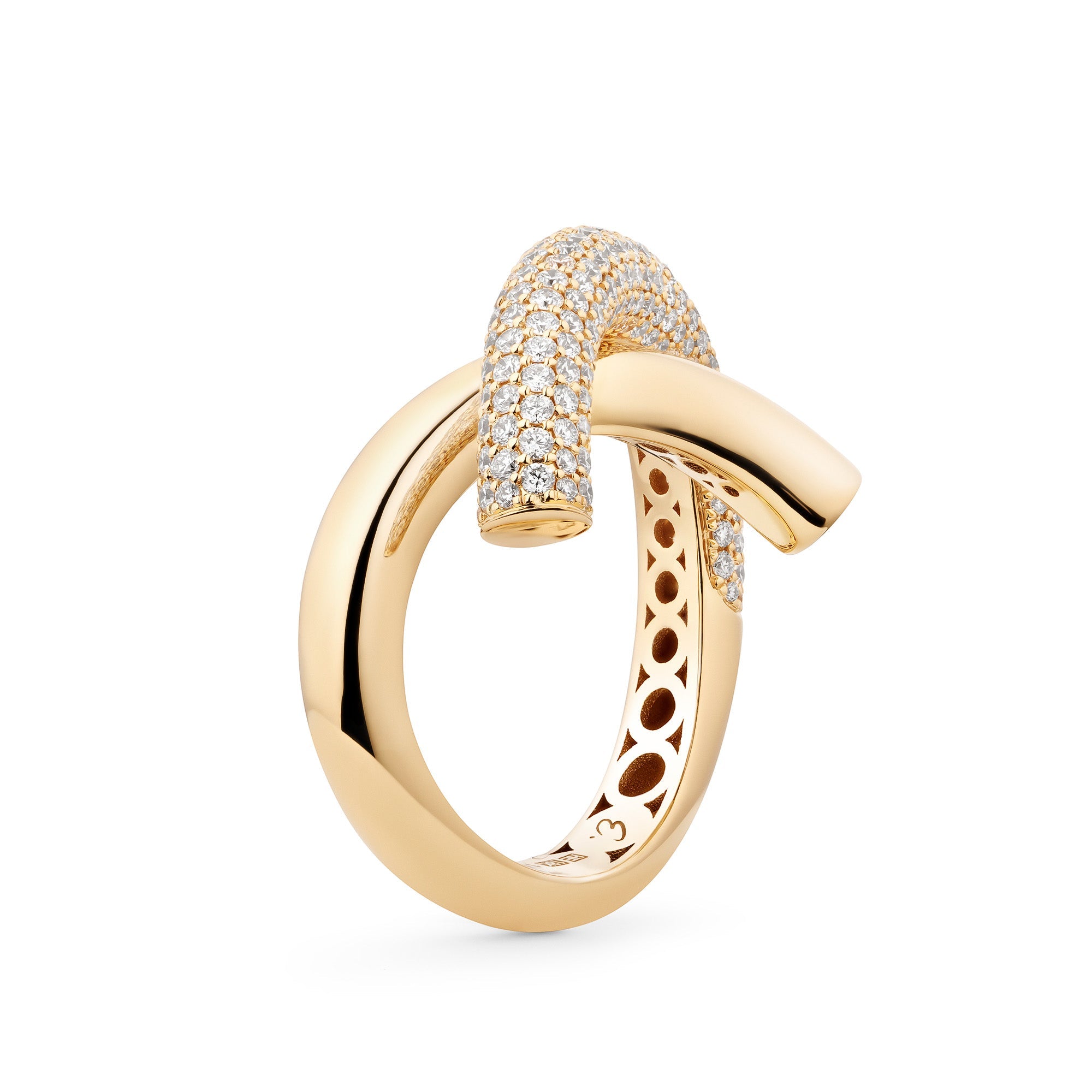 ANILLO DE BUCLE CRUZADO