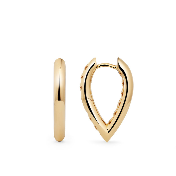 Drop Link Earrings Small | 18K Gold Ring | Engelbert 1920 US