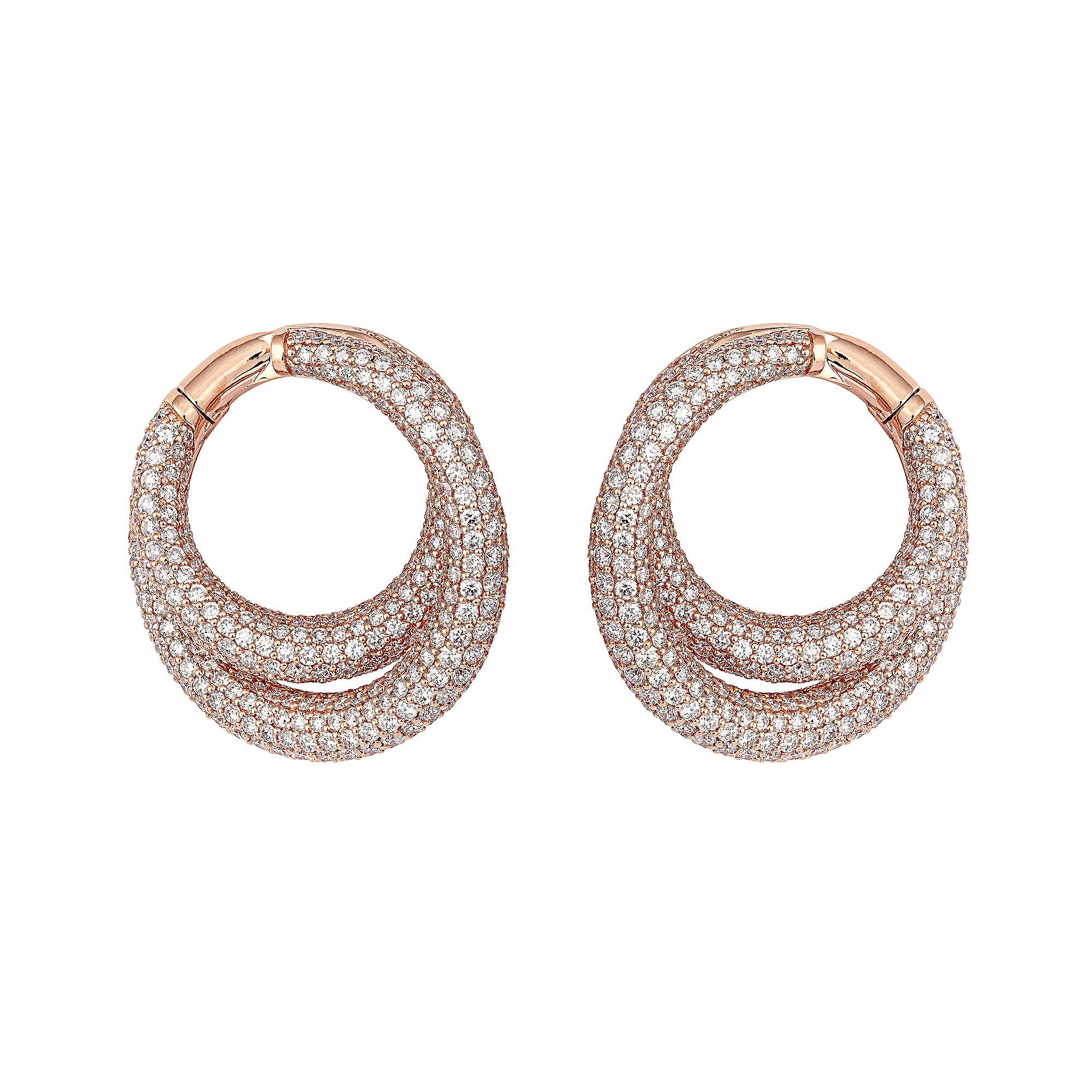 PENDIENTES GRANDES DE BUCLE INFINITO