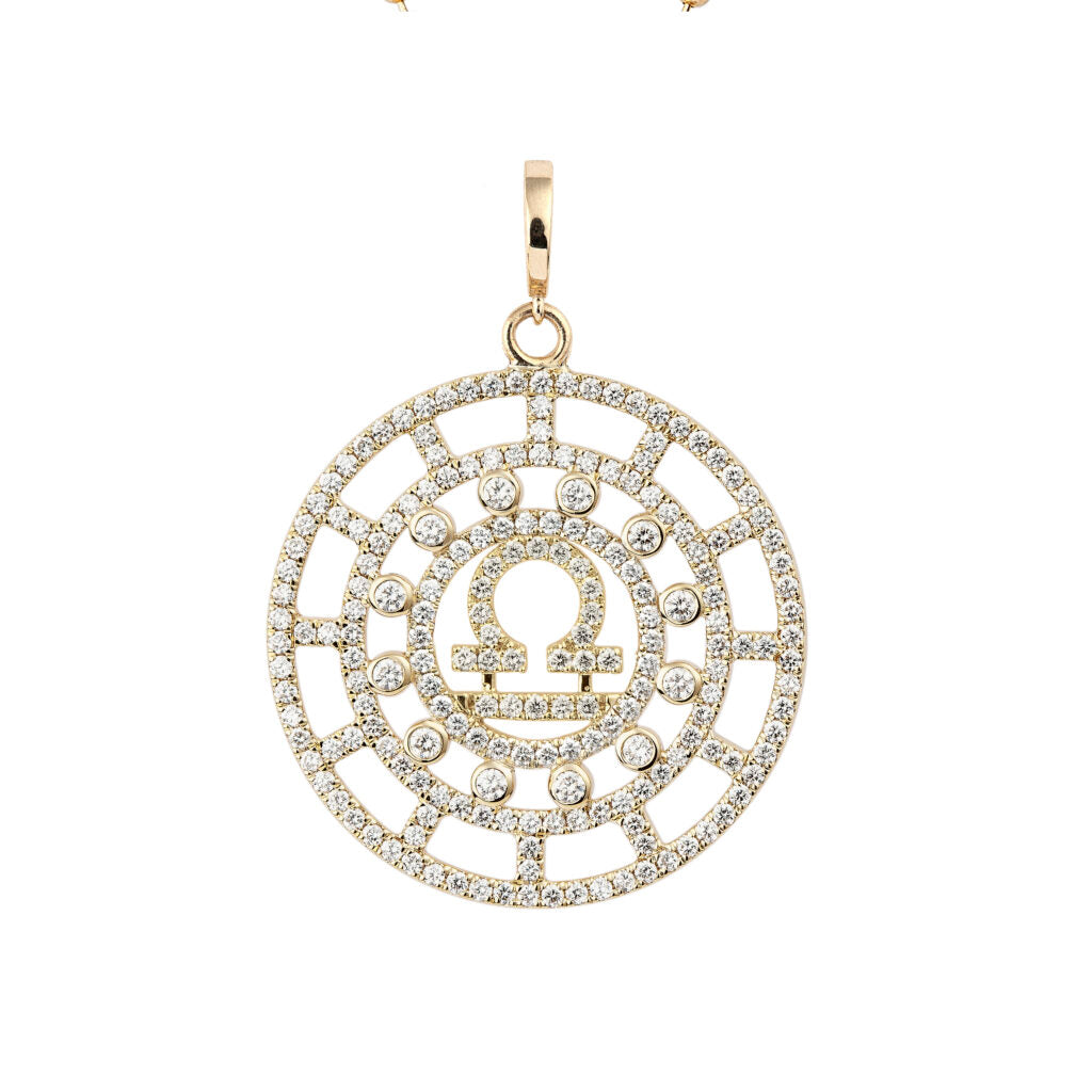 CHARM ZODIAC PENDANT - LIBRA