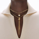 The Legacy Knot Necklace with Chains
