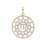 CHARM ZODIAC PENDANT - SCORPIO