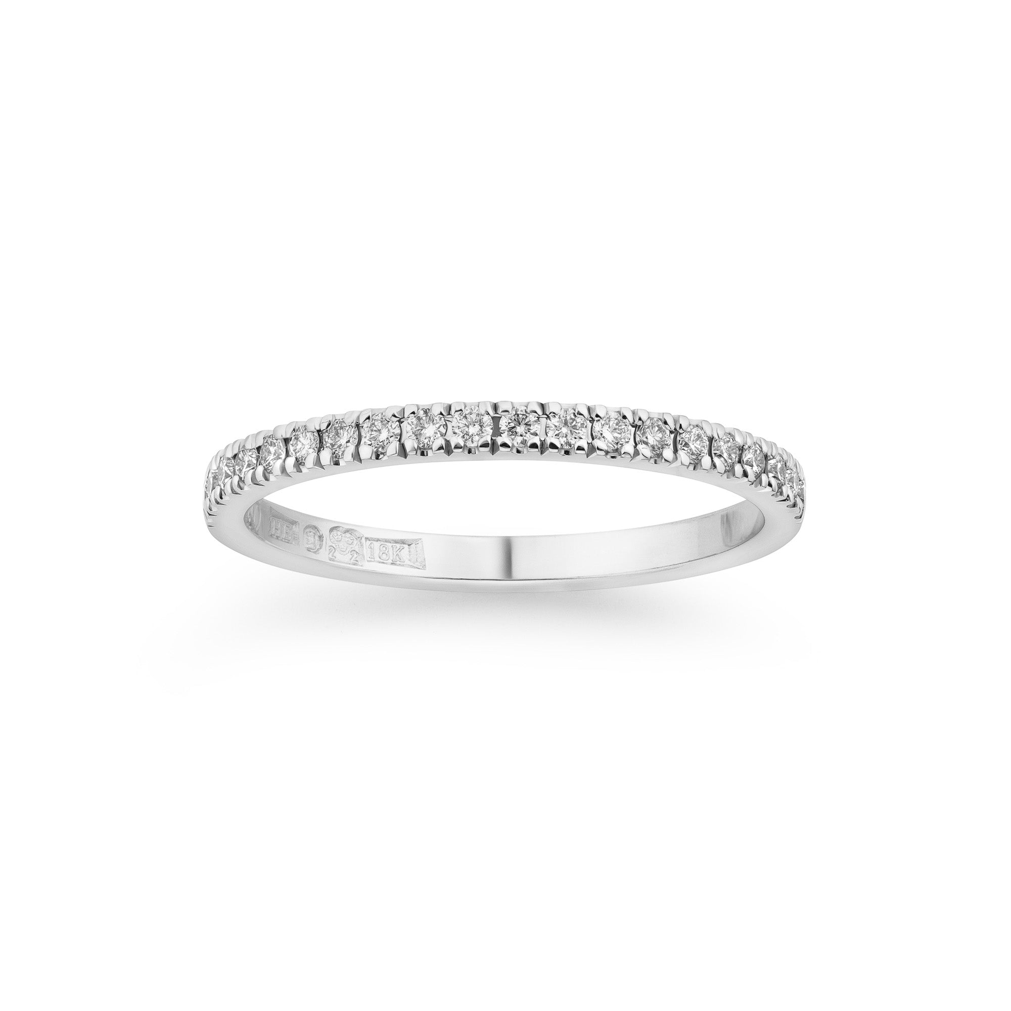 Slim Modern Carmosé Engagement Ring
