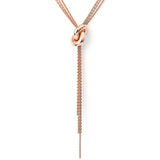 The Legacy Knot Necklace with Chains