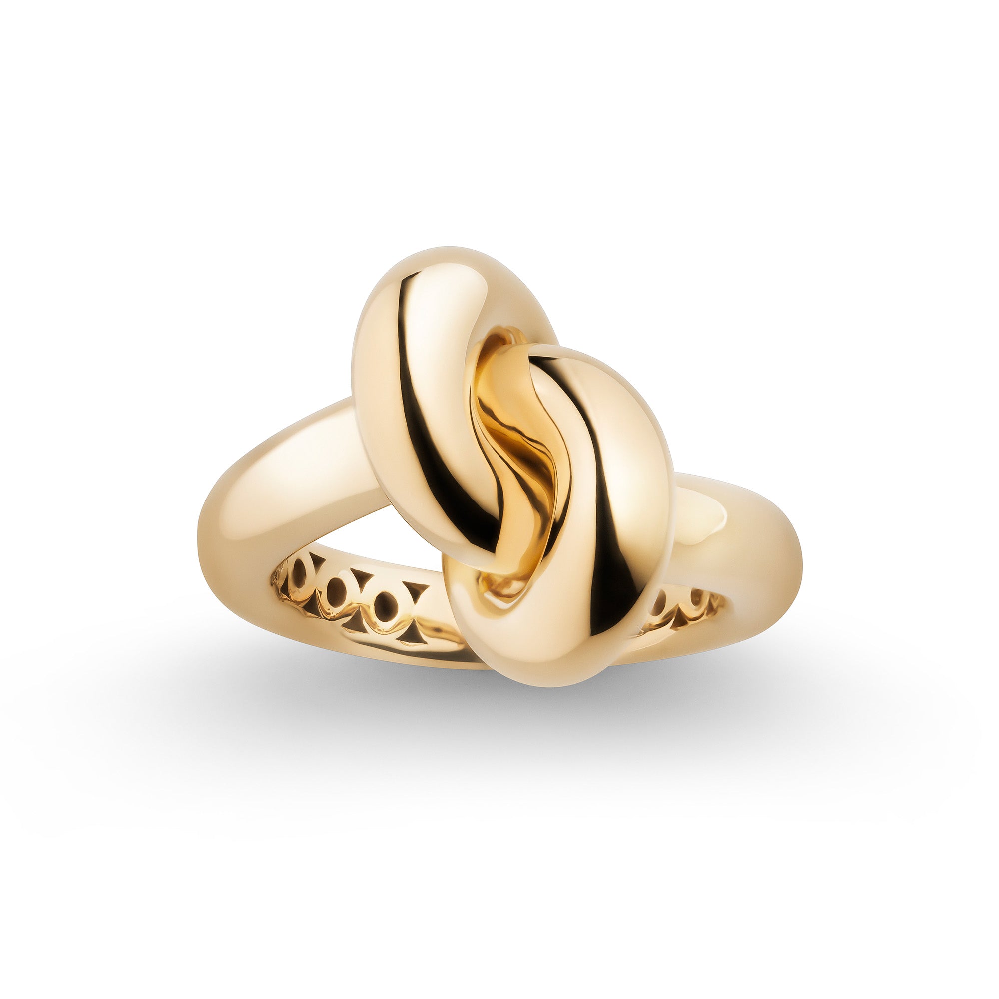 Legacy Knot Ring Medium | 18K Gold Ring | Engelbert 1920 US
