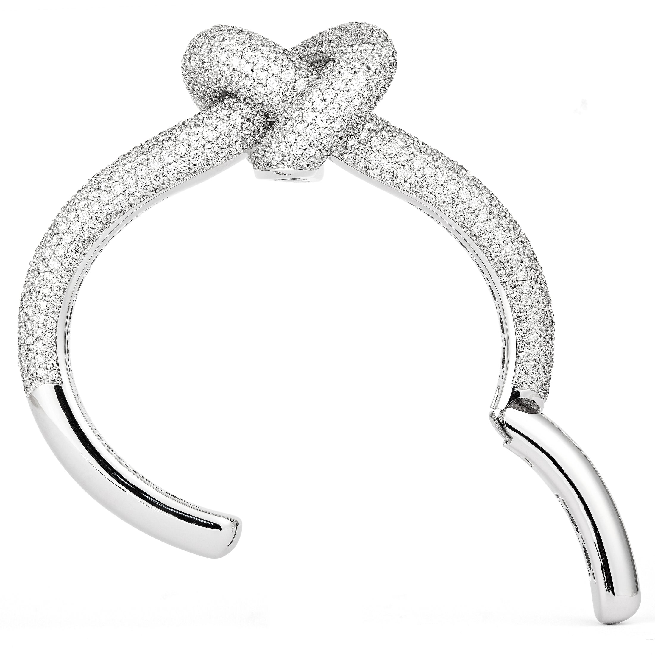 Legacy Knot Cuff Pave