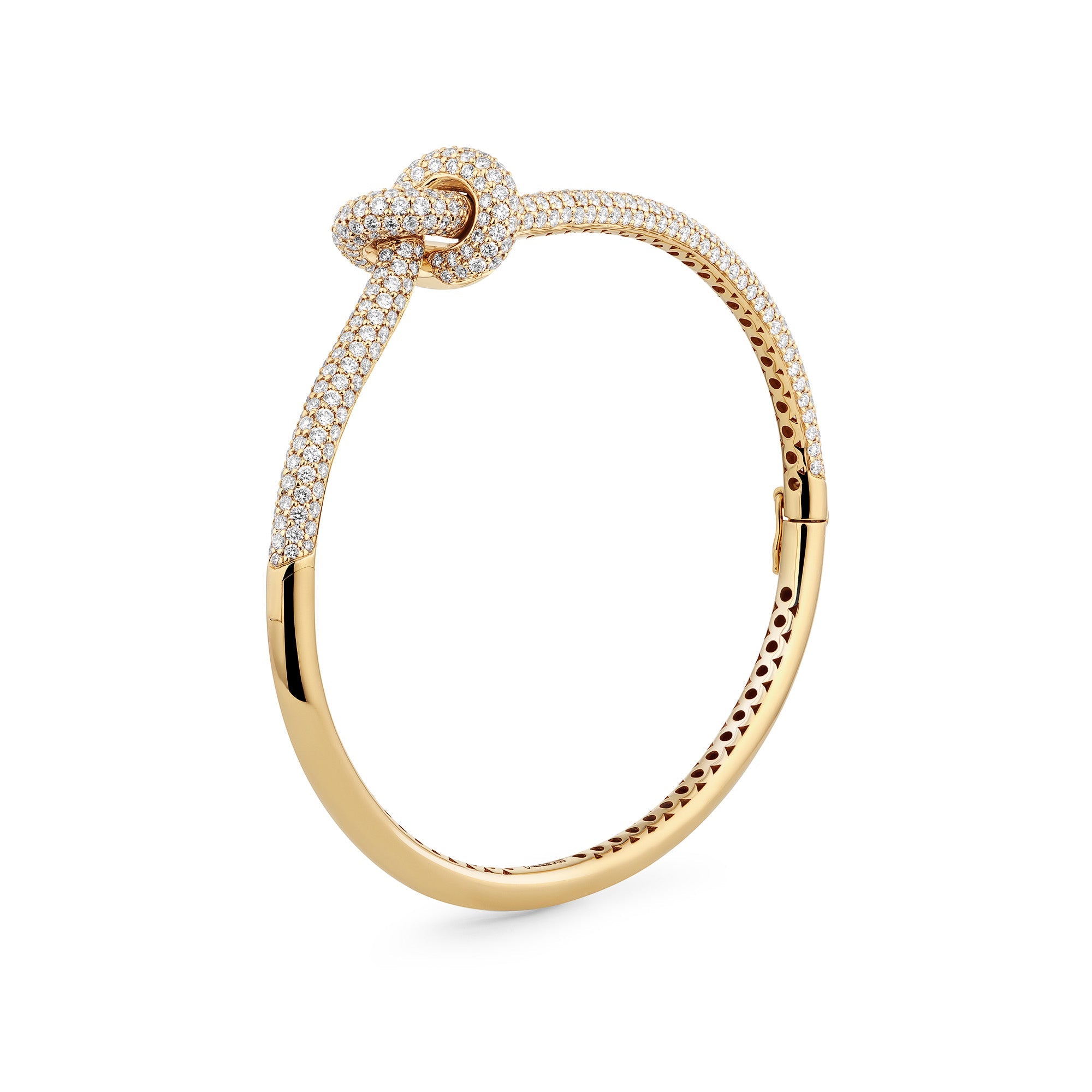 Legacy Knot Bangle Full Pave