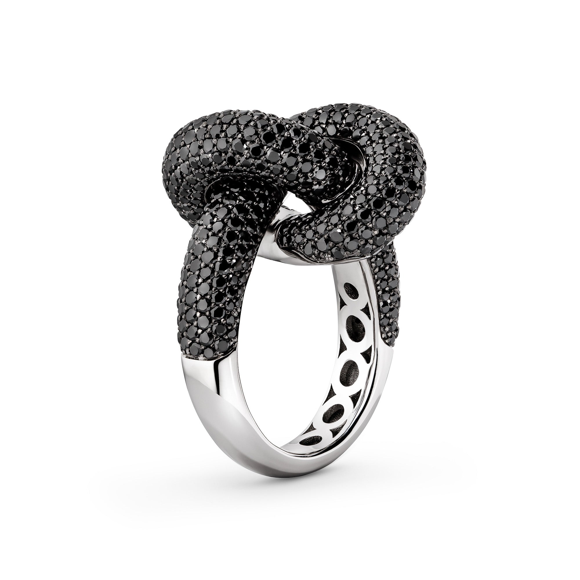 Legacy Knot Ring Pave Big