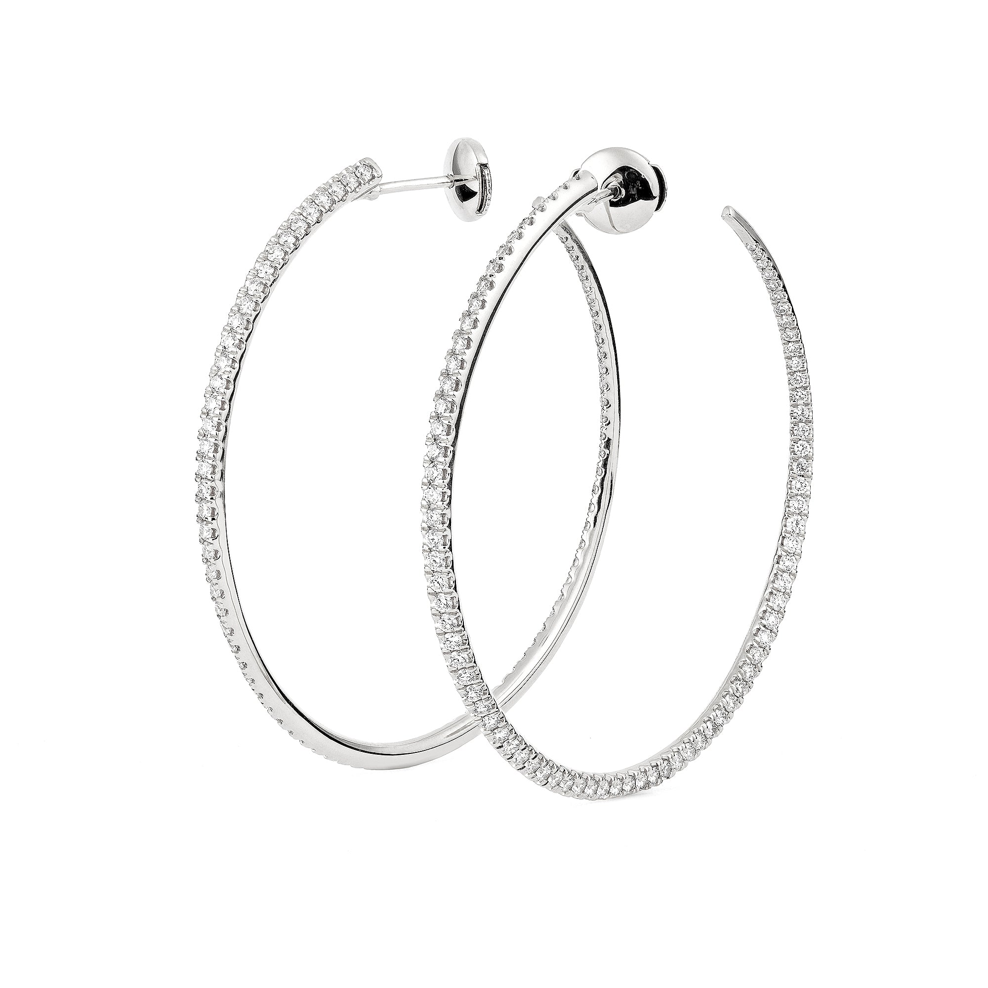 Twisted Creoles Earrings