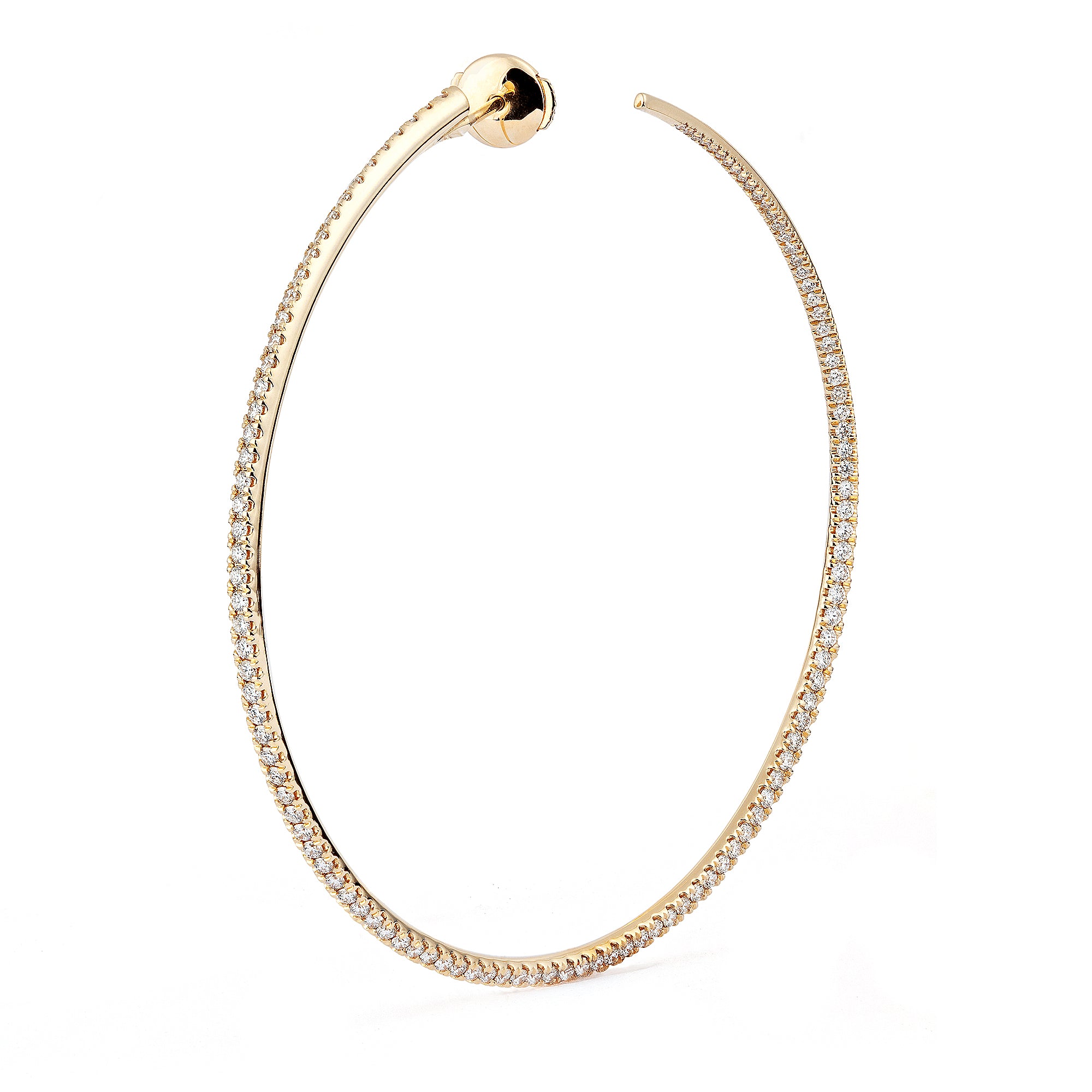 Twisted Creoles Earrings