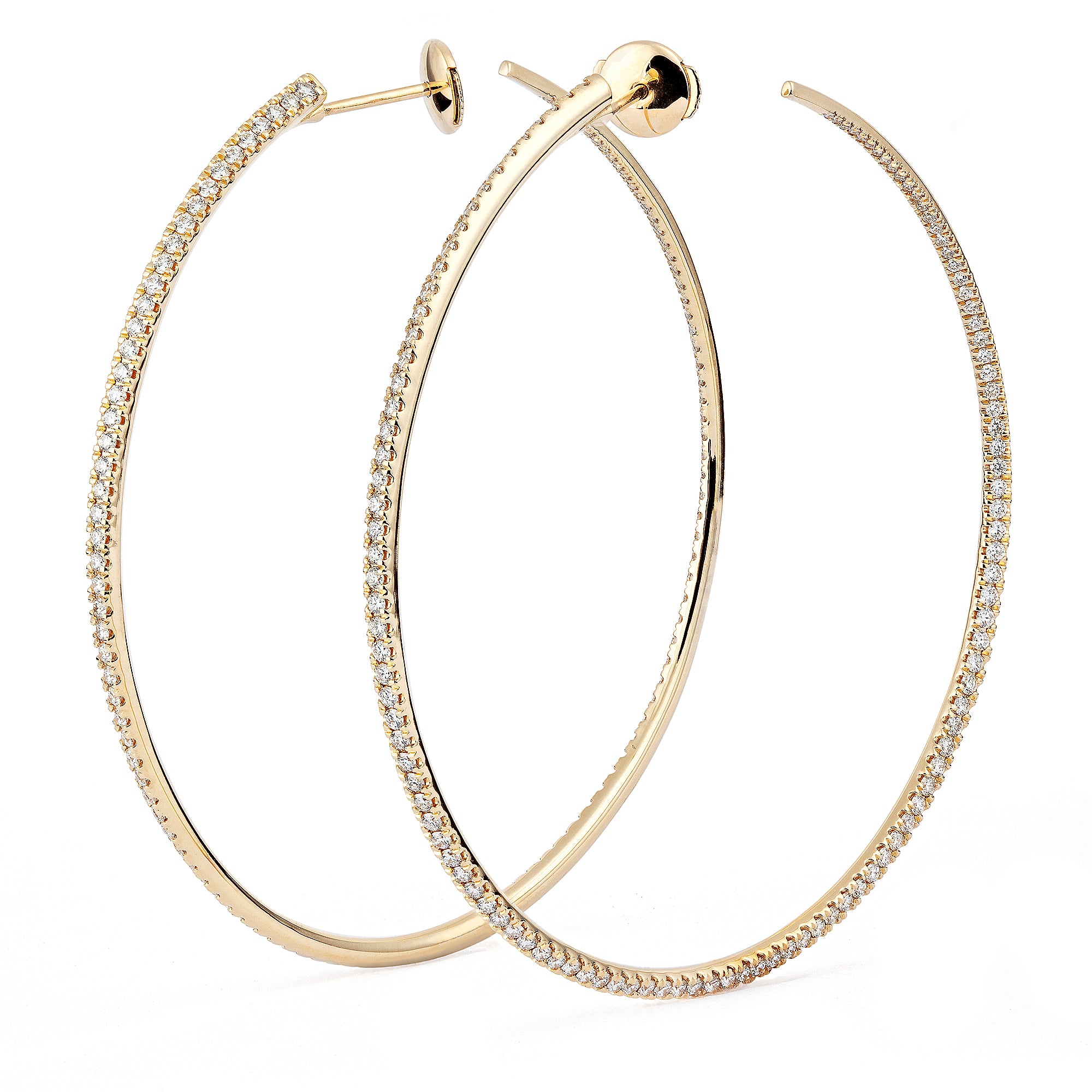 Twisted Creoles Earrings
