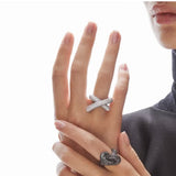 CROSS LOOP RING