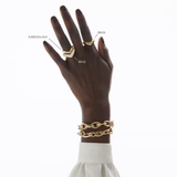 DROP LINK RING BIG