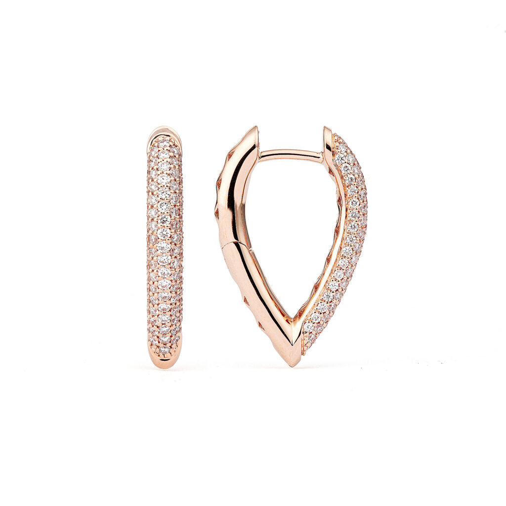 DROP LINK EARRINGS SMALL