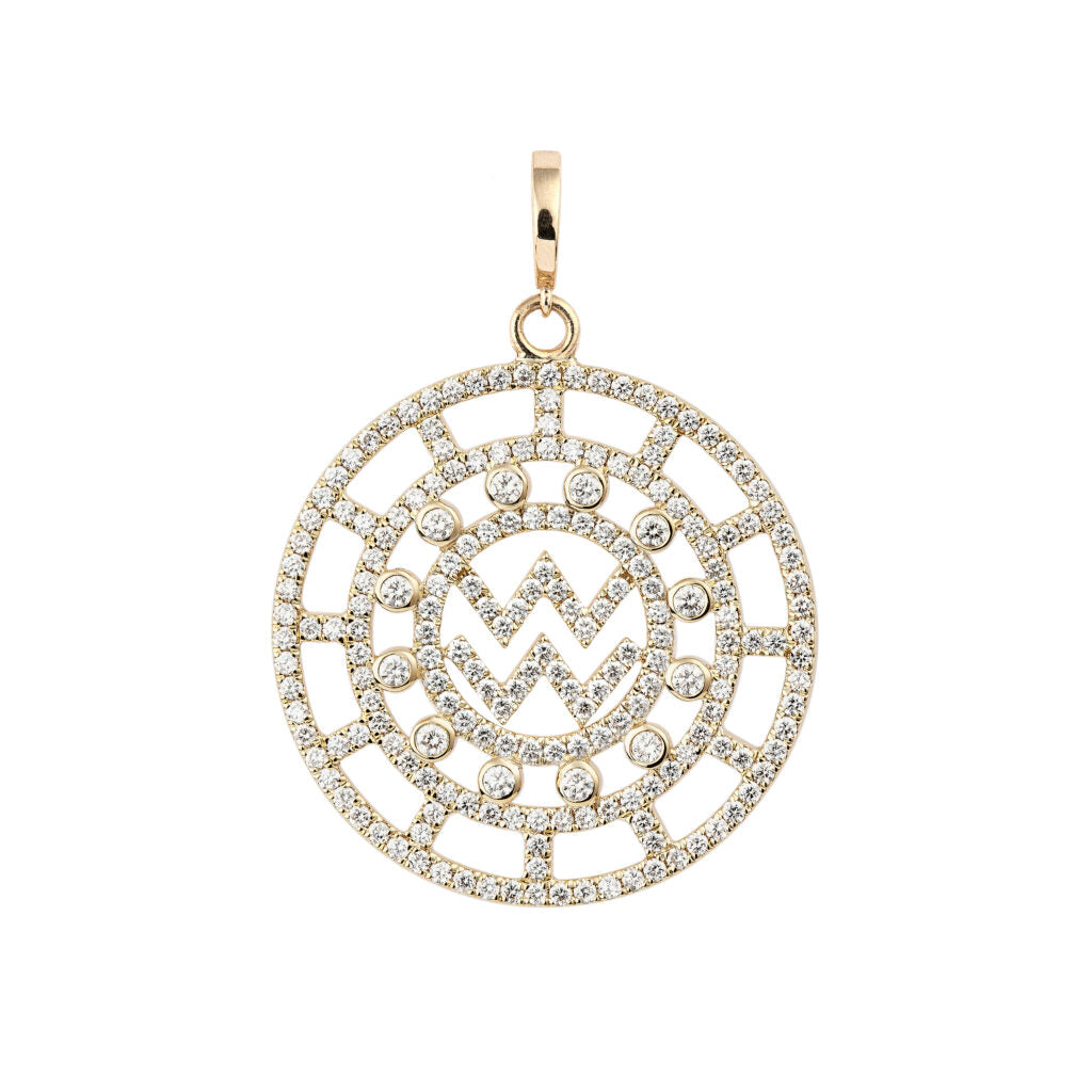 CHARM ZODIAC PENDANT - AQUARIUS