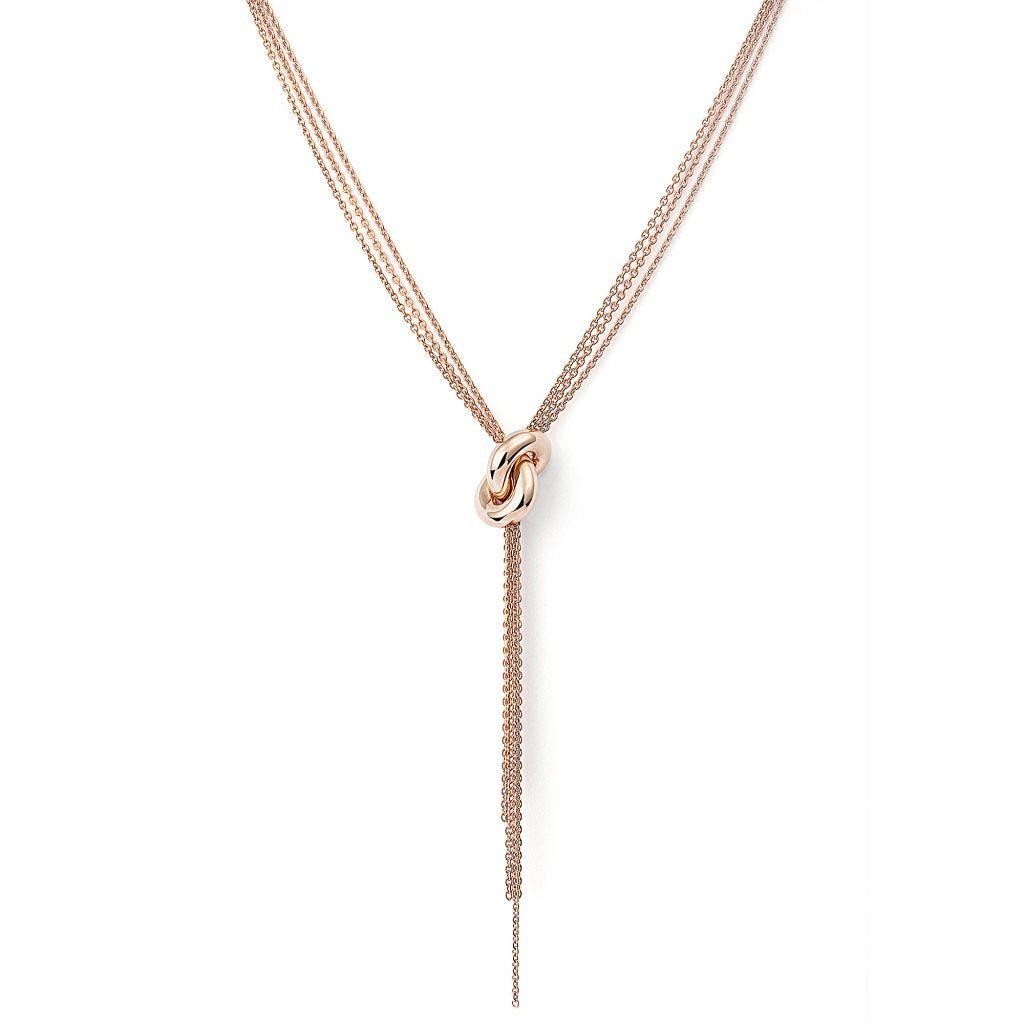 THE LEGACY KNOT NECKLACE WITH CHAINS
