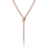 THE LEGACY KNOT NECKLACE WITH CHAINS