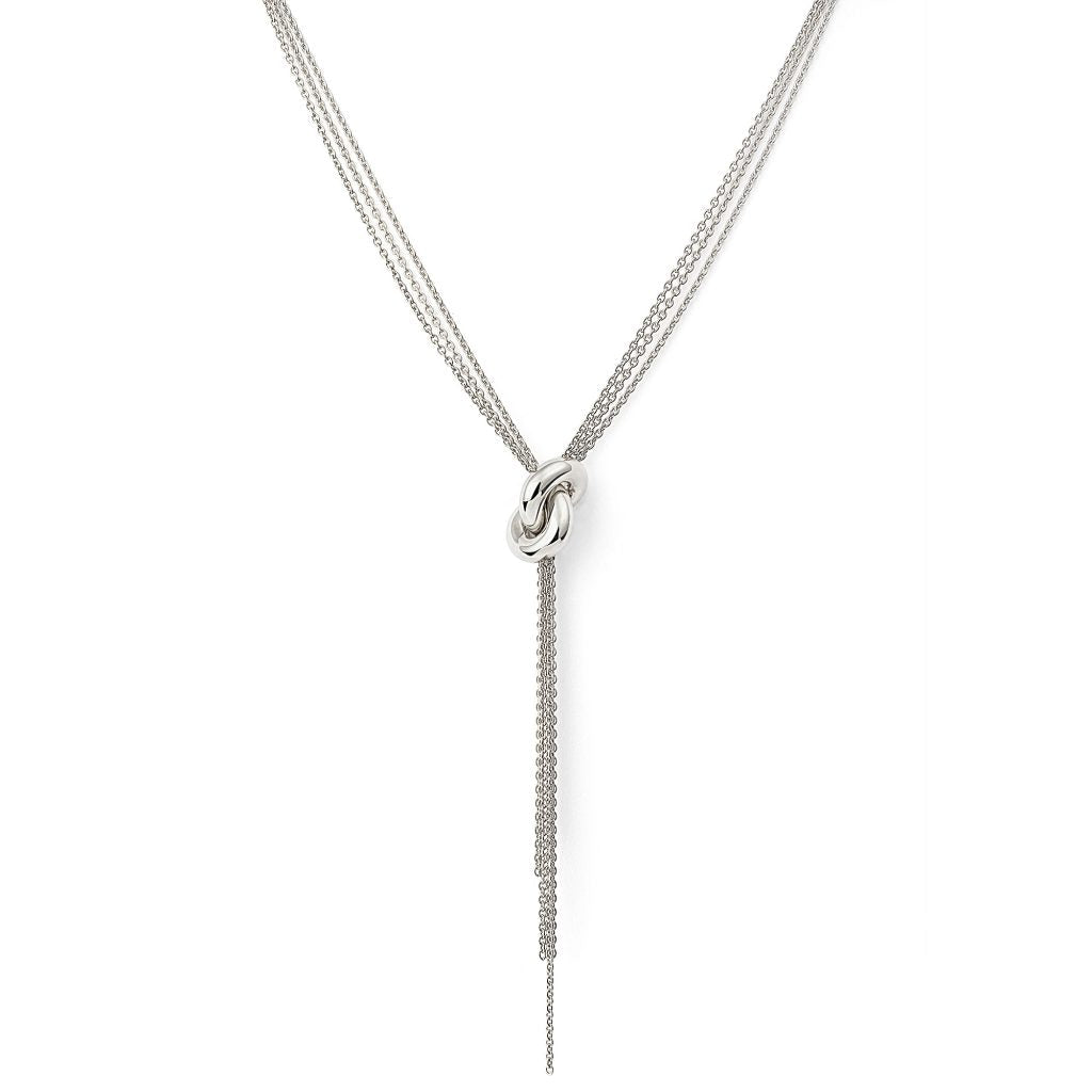 THE LEGACY KNOT NECKLACE WITH CHAINS