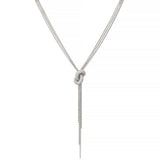 THE LEGACY KNOT NECKLACE WITH CHAINS