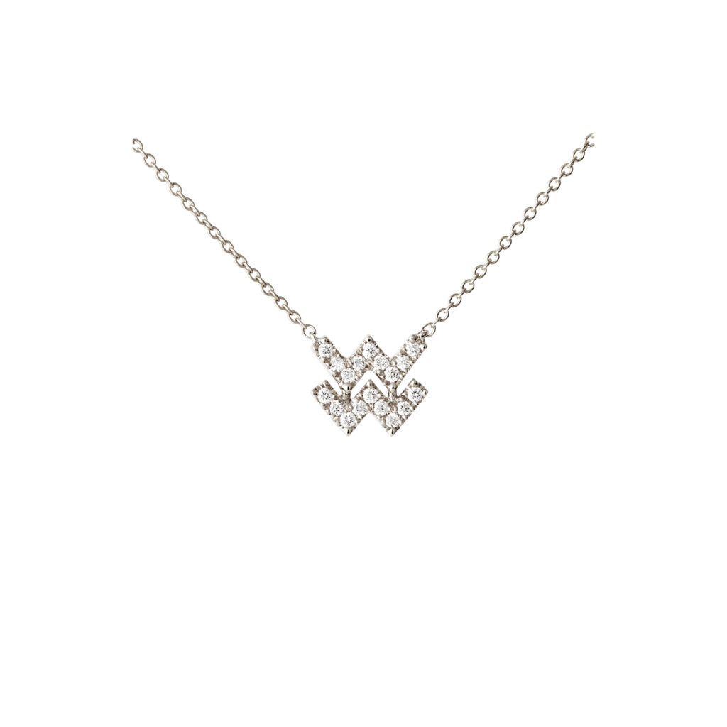 STAR SIGN NECKLACE - AQUARIUS
