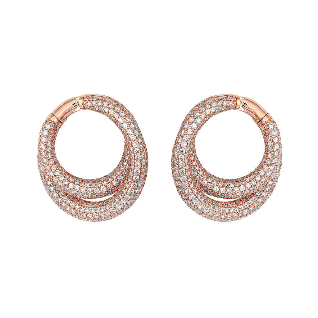 INFINITY LOOP EARRINGS MEDIUM