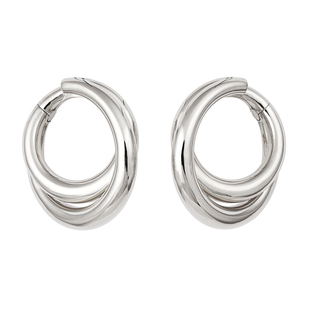INFINITY LOOP EARRINGS BIG