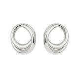 INFINITY LOOP EARRINGS MEDIUM