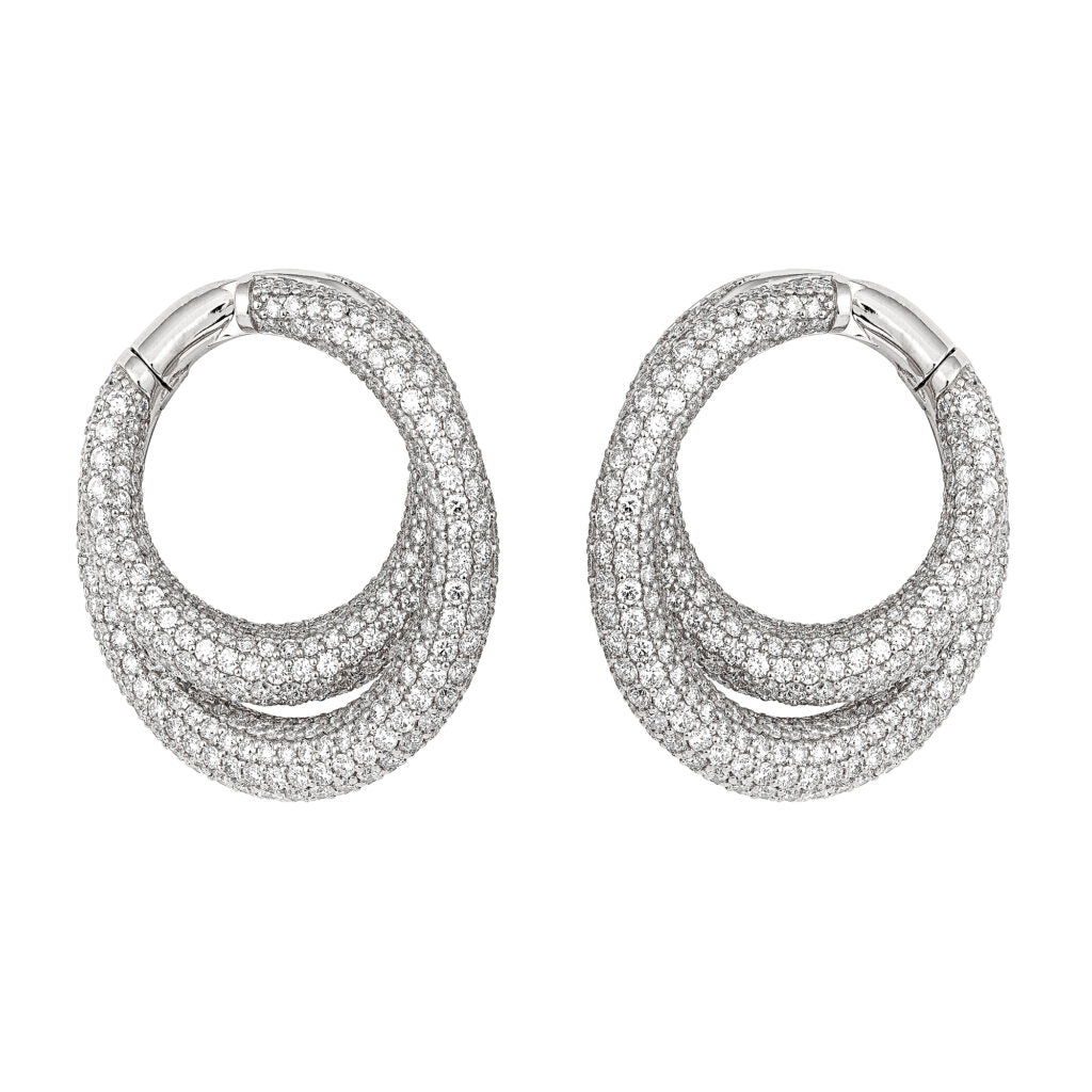 INFINITY LOOP EARRINGS BIG