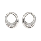INFINITY LOOP EARRINGS MEDIUM