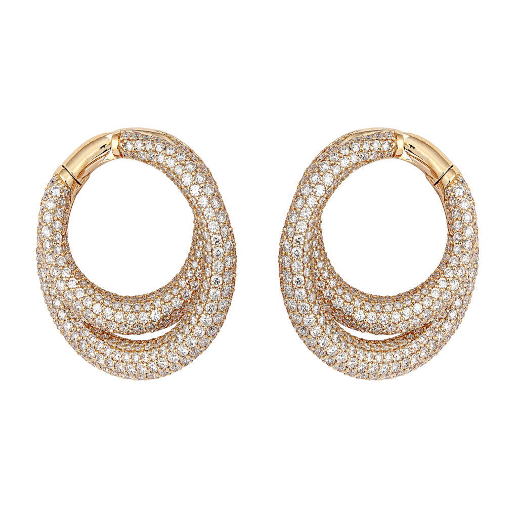 INFINITY LOOP EARRINGS BIG