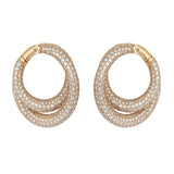 INFINITY LOOP EARRINGS BIG