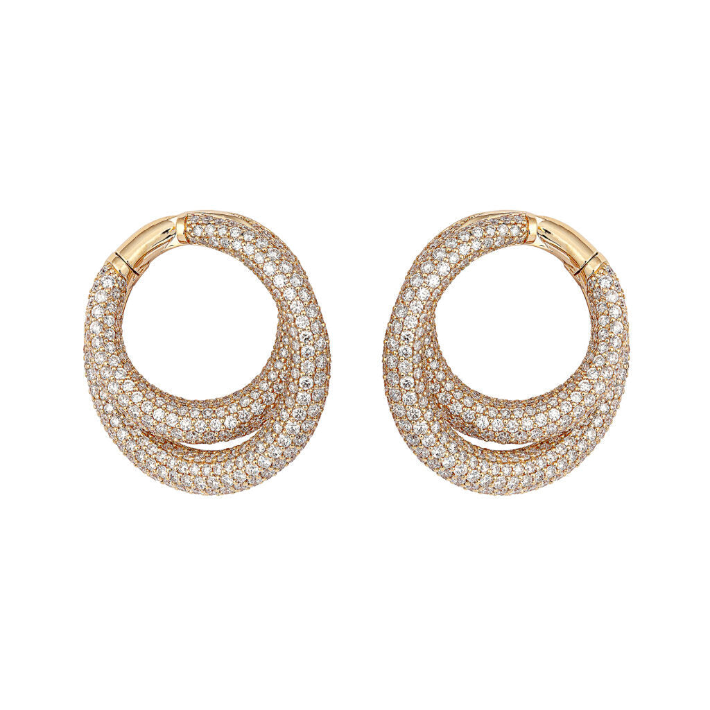 INFINITY LOOP EARRINGS MEDIUM