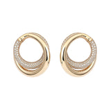 INFINITY LOOP EARRINGS MEDIUM